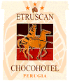 Perugia Hotel Etruscan Chocohotel logo