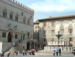 Palazzo dei Priori and Piazza IV Novembre