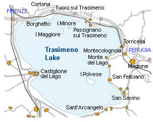 trasimeno lake area